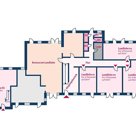 Landliebe Ferienhausteil 15 Prázdninový dům Alkersum